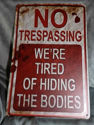 . metal sign rsv|105300