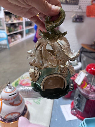 HEATHER GOLDMINC FLOWER FAIRY BIRD HOUSE|87622