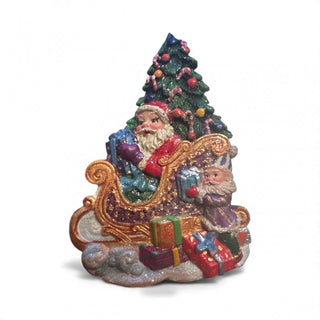 Christopher Radko Pin Brooch Christmas Tree Santa Clause Sleigh Resin Vintage #62 VV MTS|133883