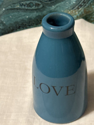 Small blue bottle "Love".   #SM. RCD|75193