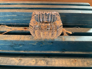 Vintage Glass salt cellar MTS