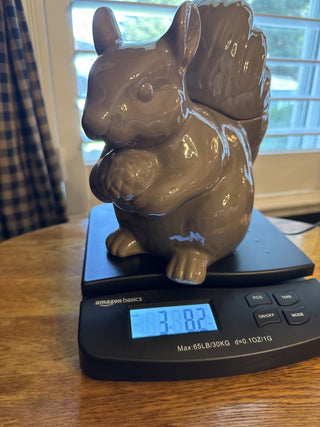 Vintage Threshold Grey Squirrel Cookie Jar - RCD