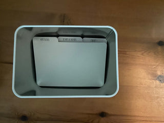 Rae Dunn Recipe Box     MTS