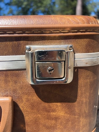 JP Vintage Kenmore Sewing Machine Travel Case w/Keys