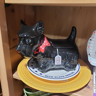 Vtg USA Scottie Dog Cookie Jar|101973