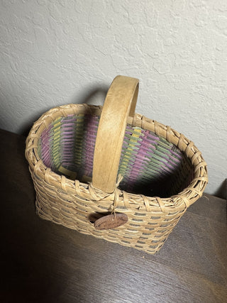 Karen Traub Originals Vintage Handled Basket|78798