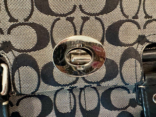 COACH HAMPTON PURSE BLACK|110497