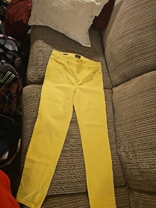 Talbots Yellow Jeans