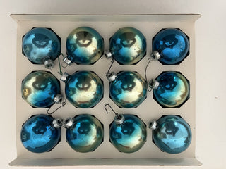 Shiny Brite 2 vintage glass ornaments|129652