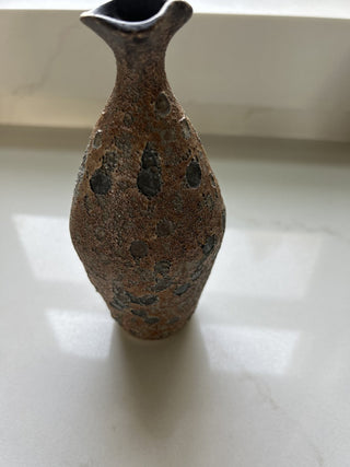 West German Carstens Tonnieshof Lava vase-RSV