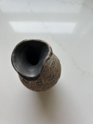 West German Carstens Tonnieshof Lava vase-RSV