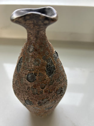 West German Carstens Tonnieshof Lava vase-RSV