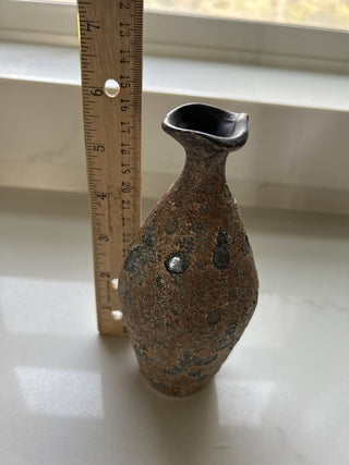 West German Carstens Tonnieshof Lava vase-RSV