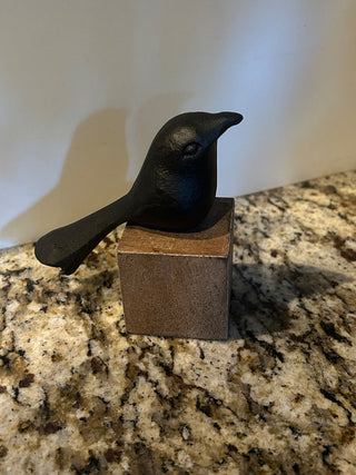Bird on Wood Figurine    MTS