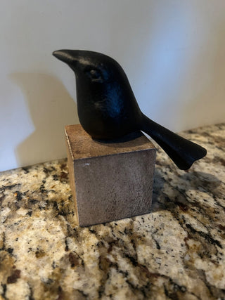 Bird on Wood Figurine    MTS