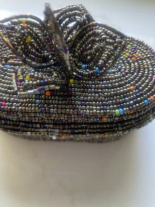 Handwoven Beaded Wire Trinket Box -RSV|97712