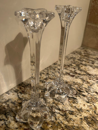 Petals Candlestick Holders, Set of 2    MTS