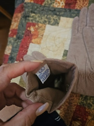 Vintage Fownes Suede Women's Leather Gloves
