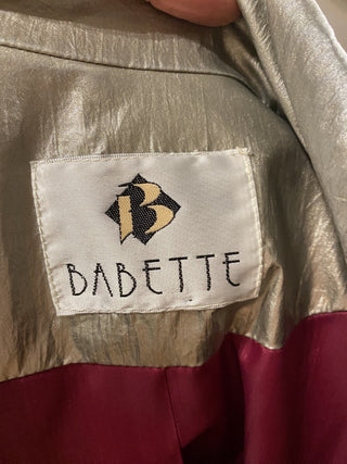 Vintage Babette (SF) Silver Jacket --MTS