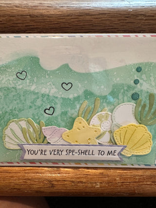 Friendship Card - "You're Very spe-shell to me". mh. RCD