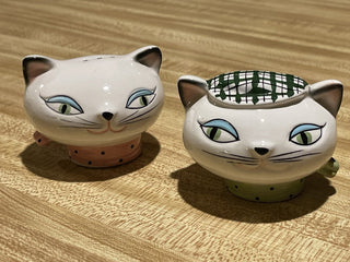 Vtg 1958 Holt Howard Cozy Kitten Salt & Pep Set--SP MTS