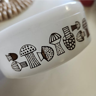 Mushroom Glasbake Crock (BRI) - MTS|111932