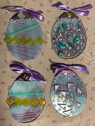 Lavender Streaky Easter Egg by VGB Each|56997