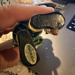 #62 VVKurt Adler Shamrock Santa Claus Ornament Irish pot gold St. Patty's DayMTS|59989