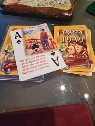Playing Cards 1939 Trivia Challenge