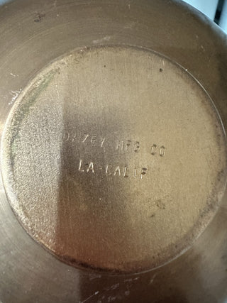 Vintage Painted Copper Bowl - Dazey Mfg Co  MTS|116209