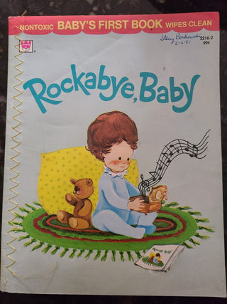 "So Big" and "Rockabye, Baby" Baby Books (2)|57949