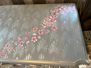 Gray/Silver  Cherry Blossom UpCycled Thomasville Buffet RSV|143762