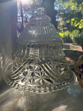 large xmas glass tree