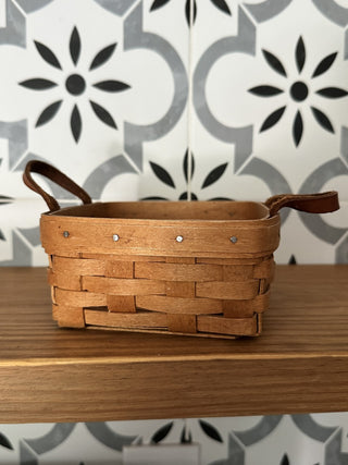 Longaberger Small Double Handle Basket|64190