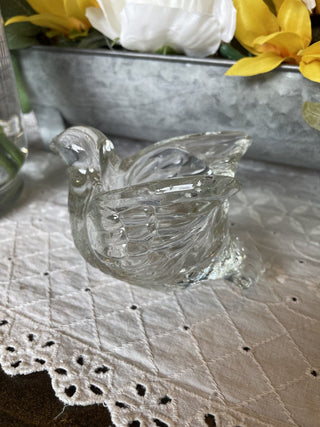 Vtg Avon Crystal Candle Holder RCD