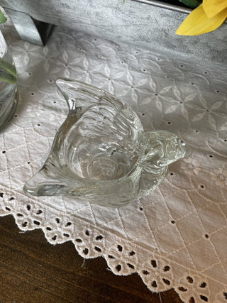 Vtg Avon Crystal Candle Holder RCD