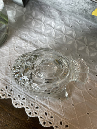 Vtg Avon Crystal Candle Holder RCD