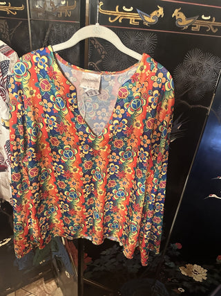 Halloween Retro Hippie Costume top #63 VV MTS
