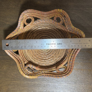 Oaxacan Pine Needle Basket MTS|87558