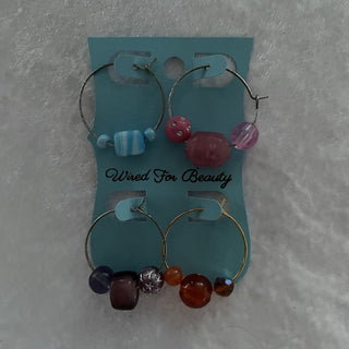 Set of 4 wine glass markers RSV