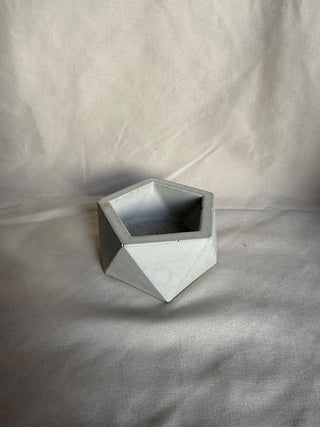 Cement Mini Pot Geometric (LZD - RSV)