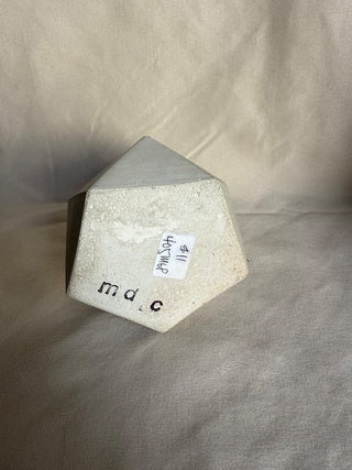 Cement Mini Pot Geometric (LZD - RSV)