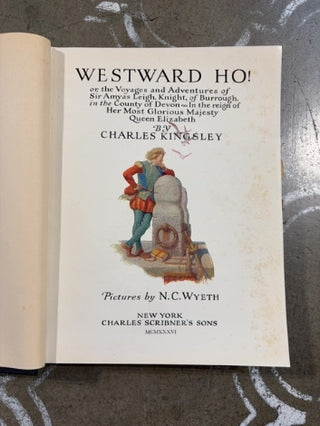 Antique Book: Westward Ho! First Edition, 1920