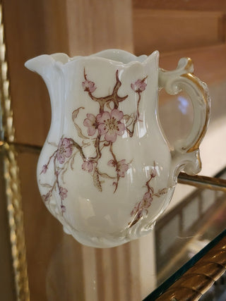 Creamer/Covered Sugar Pink Floral Limoge Haviland RSV|66186