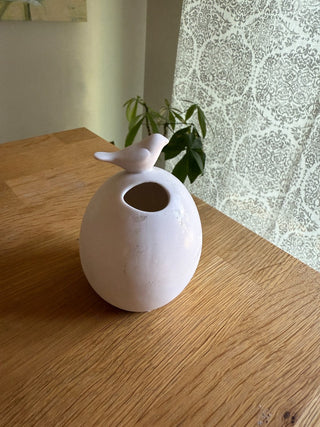 Ceramic Bird Pot