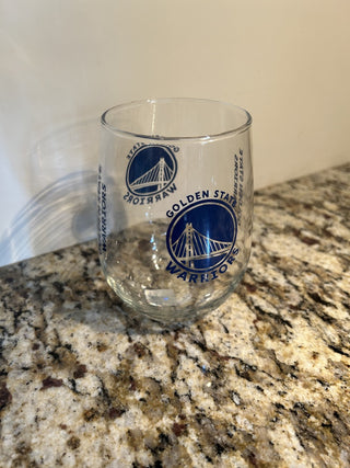 Golden State Warriors Wine Glass,  MTS|88537