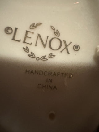 Lenox Small Dolphin Porcelain Figurine white gold trim #62 VV MTS|93319