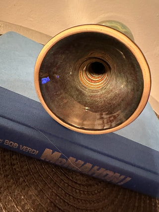 Pottery Chalice Green 9" MTS|128348