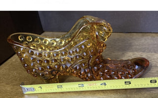Vtg.  Fenton Art Glass Shoe-RSV|83417
