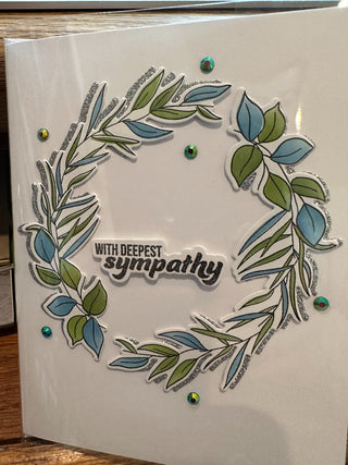 Sympathy:  "So Sorry for your loss..." mh RCD